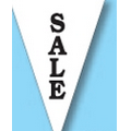 30' Stock Pre-Printed Message Pennant String -Sale